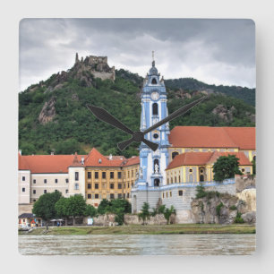 Relógio Quadrado Dürnstein Em Der Wachau