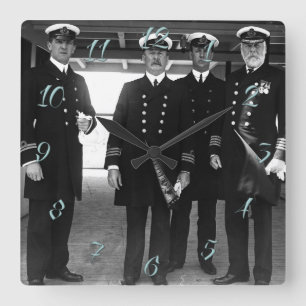 Relógio Quadrado E.J. Smith (Titanic)