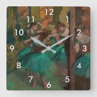 Edgar Degas - Dançarinos, Rosa e Verde