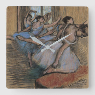 Relógio Quadrado Edgar Degas os dançarinos