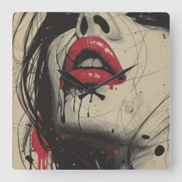 Relógio Quadrado Ela