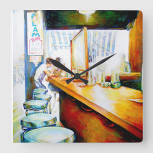 Relógio Quadrado Emocional para motivar, lógica para justificar