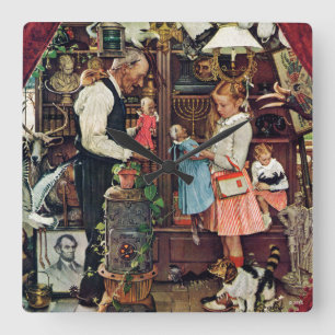 Relógio Quadrado Enganado, 1948