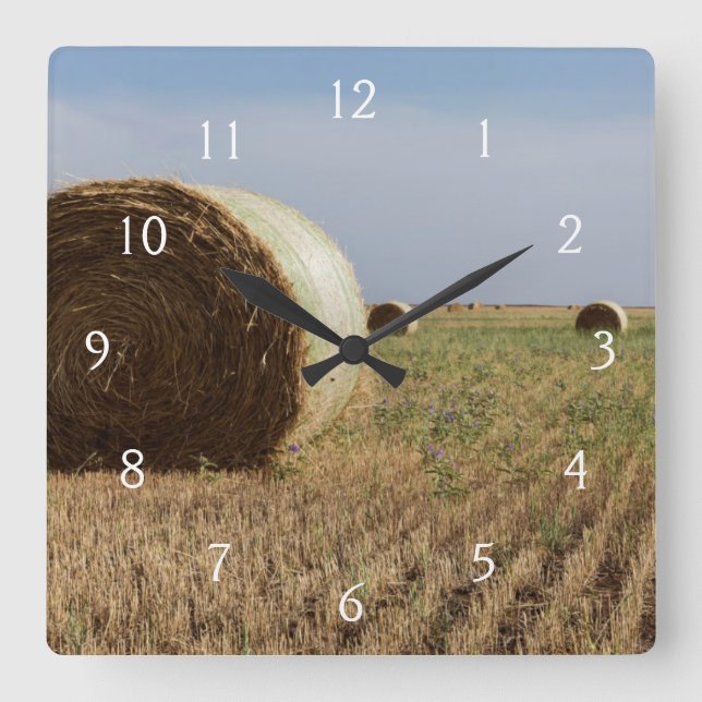 Relógio Quadrado Erick, Oklahoma, EUA - Rota 66 (Frente)