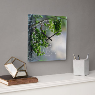 Relógio Quadrado Escapar da cerca