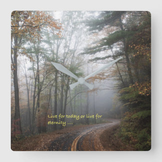 Relógio Quadrado "Escolha "