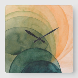 Relógio Quadrado Espada de Cristal