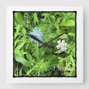 Relógio Quadrado Esperança