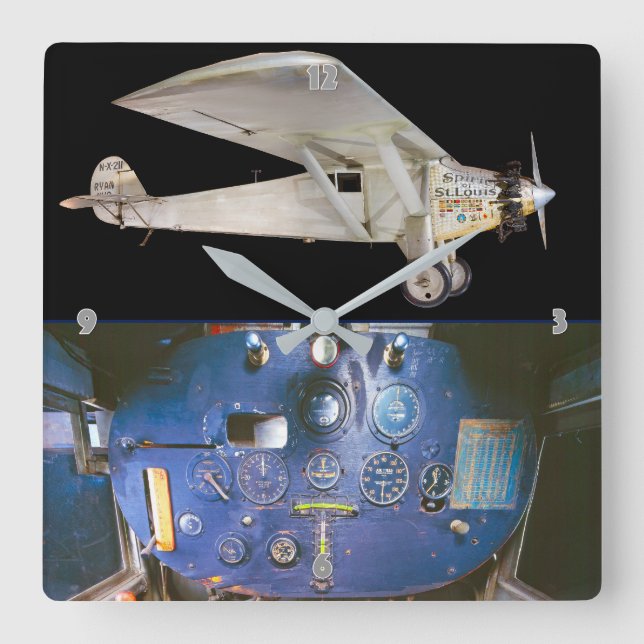 RELÓGIO QUADRADO ESPÍRITO DE RUAS. LOUIS (Frente)