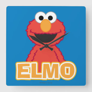 Relógio Quadrado Estilo Clássico Elmo