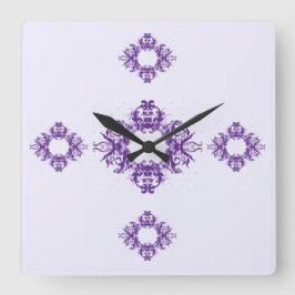 Relógio Quadrado Estilos Clássicos de Rolagem