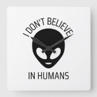 Eu não acredito em humanos