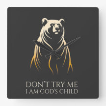 Eu Sou Criança de Deus Urso Gráfico