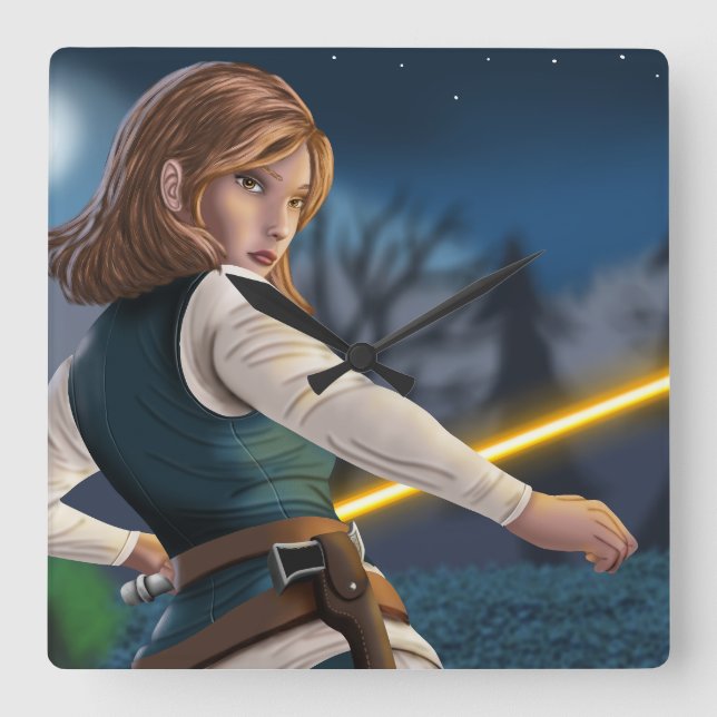 Relógio Quadrado Exílio Peacekeeper Cassandra (Frente)