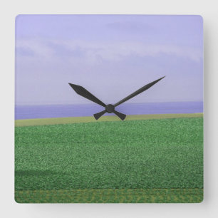 Relógio Quadrado Extremidade do pulso de disparo da terra