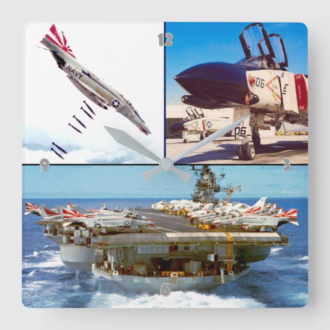 RELÓGIO QUADRADO F-4 FANTOM (Frente)