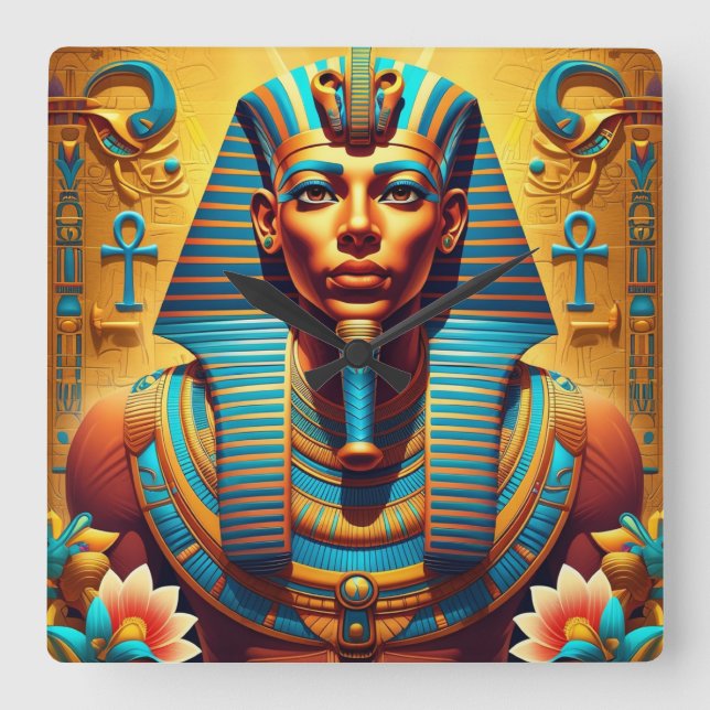 Relógio Quadrado faroá (Frente)