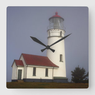 Relógio Quadrado Farol, Cape Blanco, Parque Estadual Cape Blanco