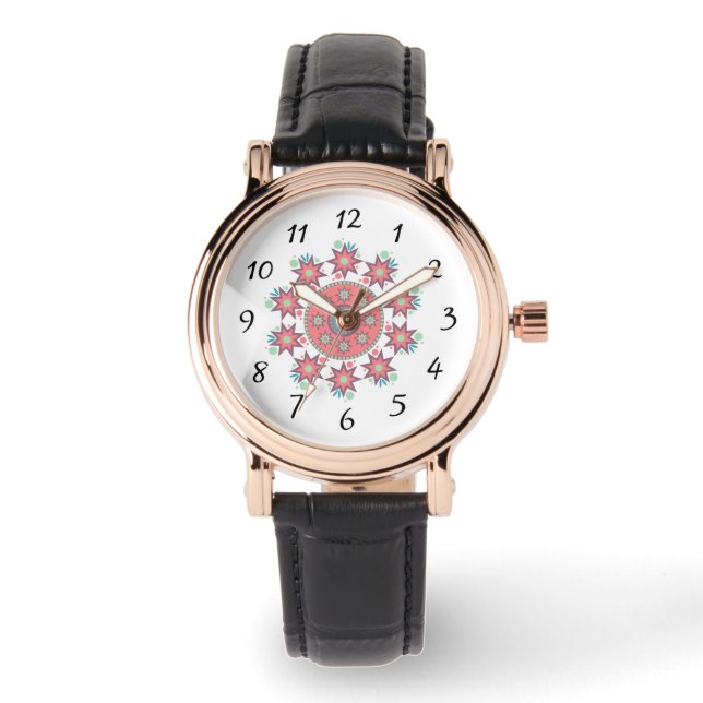 Relógio Quadrado Feminino eWatch Design Circular R (Frente)