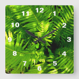 Relógio Quadrado Fern