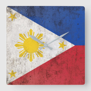 Relógio Quadrado Filipinas