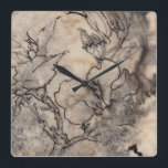 Relógio Quadrado Floral I Tatuado<br><div class="desc">Floral</div>
