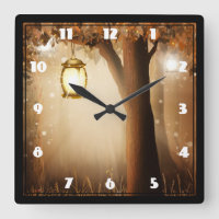 Floresta Mágica com Luzes Fadas