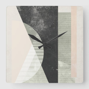 Relógio Quadrado Fora Em VI