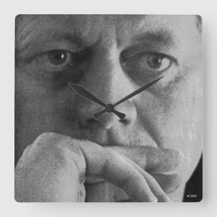 Relógio Quadrado Fotografia de John F. Kennedy