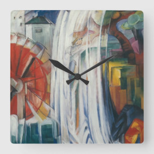 Relógio Quadrado Franz Marc