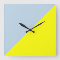 Fundo de Cor Sólida Amarelo e Azul-Beau