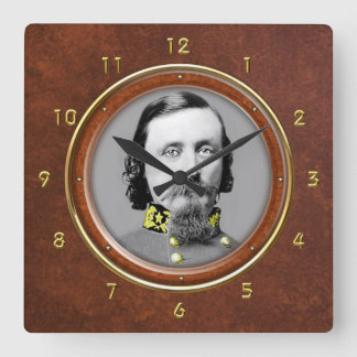 Relógio Quadrado George E. Pickett 10,75"