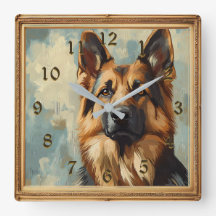 German shepherd Pintura
