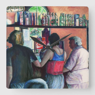 Relógio Quadrado Golf Bufe, Budapeste