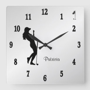Relógio Quadrado Golfeuse pessoal