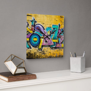 Relógio Quadrado Grafite, Grundarfjordur, Islândia