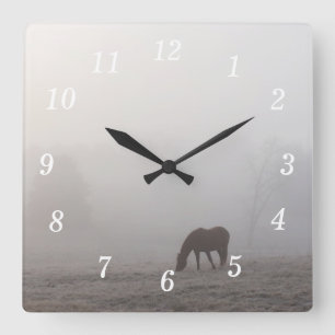 Relógio Quadrado Grazy Wall Clock