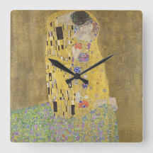 Gustav Klimt O Beijo Arte Dourada Fina