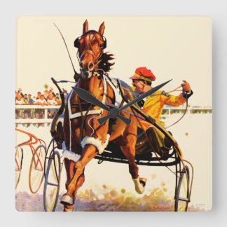 Relógio Quadrado Harness Race