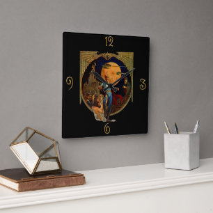 Relógio Quadrado Herói do Sci-Fi