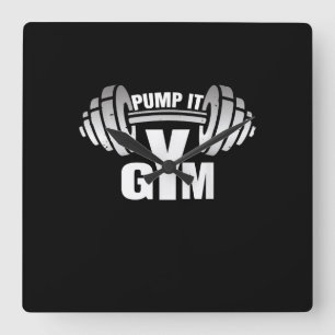 Relógio Quadrado Homens da Motivação do Esporte Ness Gym Garotas