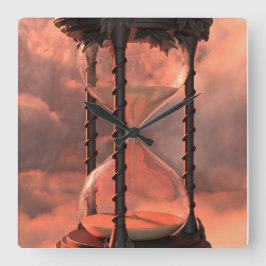 Relógio Quadrado Horloge sablier du temps