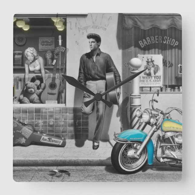 Relógio Quadrado HWY 51 Silver (Frente)