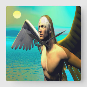 Relógio Quadrado Ícaro