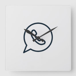 Relógio Quadrado ícone do que-o-que-o-quê