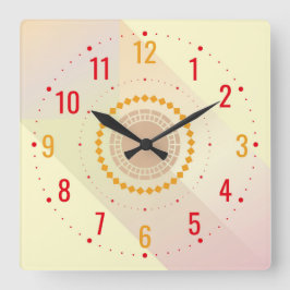 Relógio Quadrado Ideia de Decoração de Bedrom e Sala de Vida para u