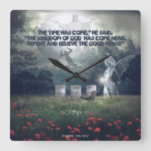 Relógio Quadrado Igreja do êxtase