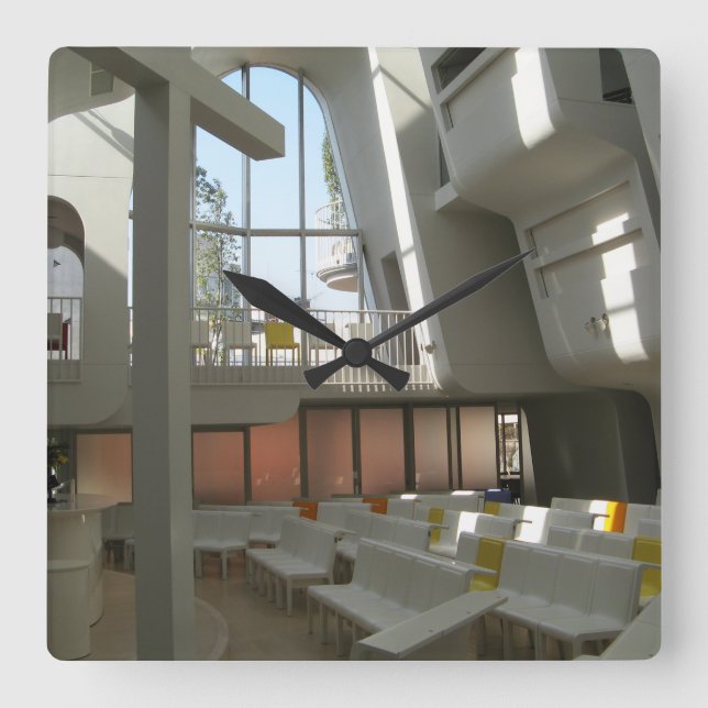 Relógio Quadrado Igreja Protestante Harajuku, Tóquio, Japão (Frente)