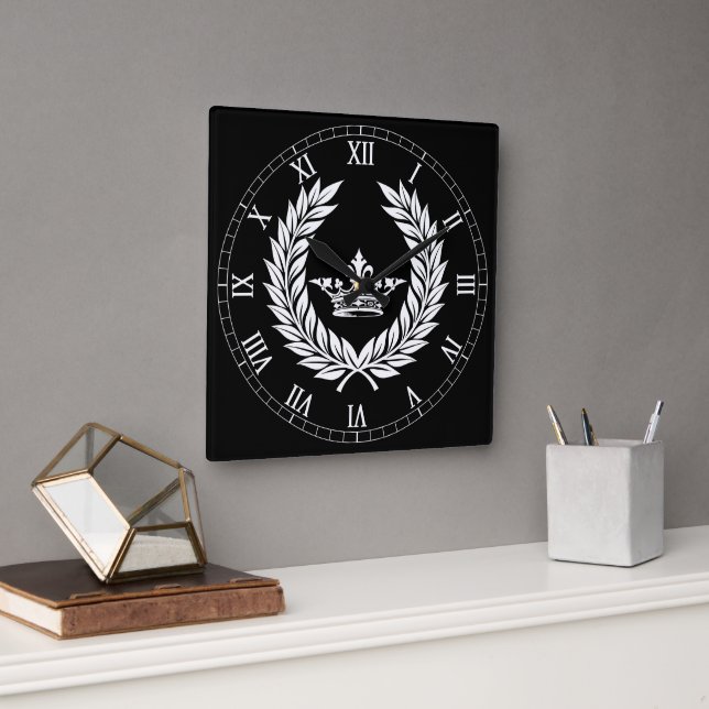 Relógio Quadrado Imperial (Escritório)