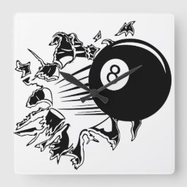 Relógio Quadrado Inovações de 8 bolas